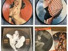 4 Rare Marilyn Monroe Picture Disc W/ELTON JOHN - Naked. See Item description
