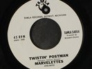 MARVELETTES: Twistin' Postman / I Want A Guy 45 (dj) Soul