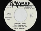 70s Soul/Funk 45 - Delia Gartrell - Beautiful Day (Keep Moving On) - Aware - VG+