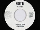 Deep Soul 45 - Eula Cooper - I Need You More - Note - VG+ mp3