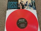 Oasis Definitely Maybe Red Vinyl Liam Noel Gallagher Live record LP