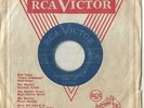 45 Canada Elvis Presley Blue & Silver Rca Victor Label RARE