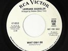 Northern Soul 45 - Lorraine Chandler - What Can I Do - RCA Victor - VG++ mp3