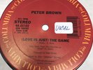 Peter Brown The Game Vinyl Record Original Pressing Soul Funk Disco 12