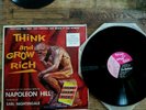 NAPOLEON HILL / EARL NIGHTINGALE: Think And Grow Rich Record Album LP Motivation