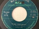 NORTHERN SOUL Laura Lee TO WIN YOUR HEART RCA 45 very rare Canadian pressing