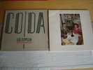 LED ZEPPELIN  CODA AND PRESENCE  LP,S  VINYLS EXCELLENT