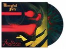 MERCYFUL FATE MELISSA LIMITED XXX/200 GREEN BLUE CIRCLE RED SPLATTER LP VINYL