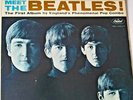 MEET THE BEATLES  CAPITOL ST-2047 STEREO BLACK RAINBOW LABEL- NO BMI OR ASCAP