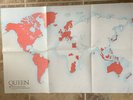QUEEN. MAP FROM THE “COMPLETE WORKS” BOX SET