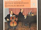 RICHTER ROSTROPOVICH - BEETHOVEN - Cello piano Sonatas - PHILIPS 835 182/83 / Nm