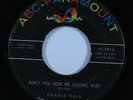 Rockabilly 45 RONNIE HAIG Don't You Hear Me Calling, Baby ABC-PARAMOUNT HEAR