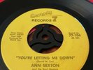 northern soul rare anne sexton first pressing of the yellow label 1971 45rpm