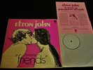Elton John-Friends OST-ORIGINAL 1971 US Test Pressing LP w/Insert