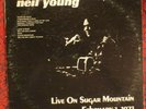 Neil Young Live On Sugar Mountain LP 1971 Rare