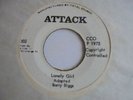 BARRY BIGGS Lonely Girl ATTACK Nice  Soul Cover + BONGO HERMAN Reggae 7
