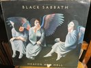 BLACK SABBATH heaven and hell 1983 UK VERTIGO REISSUE VINYL LP w/INNER DIO