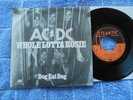 AC/DC  - Whole Lotta Rosie/Dog Eat Dog -  Dutch Picture Sleeve PS 7