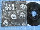 The Beatles  - Michelle/Girl -  Dutch Picture Sleeve PS 7