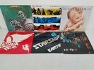 6x Vintage Rock Album Queen The Police Van Halen Aerosmith REO Speedwagon