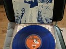 RARE THE DAMNED MACHINE GUN ETIQUETTE  ACE DAM 2 BLUE VINYL + INNER EX/EX