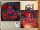 DEATH Scream Bloody Gore Splatter Vinyl LP Box Set Relapse  Back Patch Slipmat