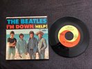 Vintage THE BEATLES Capitol Records 45rpm w/ Picture Sleeve HELP I'M DOWN 5476