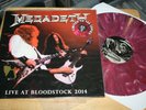 Megadeth - Live At Bloodstock - Rare Ltd Only 100 Numbered Color Copies Vinyl LP