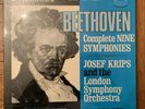 Beethoven Complete 9 Symphonies. Josef Krips & London Symphony Orchestra. Sealed
