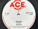 DISORDER  / AIR RAID / RARE punk 1st pressing 7