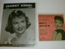 SHELLEY FABARES JOHNNY ANGEL ORIGINAL SHEET MUSIC & 45 RPM RECORD PICTURE SLEEVE