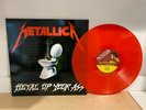 METALLICA  - METAL UP YOUR ASS -  NEW RED COLORED VINYL LP RECORD