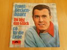 FRANZ BECKENBAUER DU BIST DAS GLÜCK / 1:0 FÜR DIE LIEBE - POLYDOR 52 855 - RAR