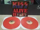 KISS Alive II 1977 UK Red Vinyl PYE Records DOUBLE GFOLD CASABLANCA EX