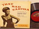 EARTHA KITT That Bad Eartha 1955 HIS MASTERS VOICE Jazz Vocal UK 10