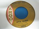 RECORD 7” SINGLE ETTA JAMES SEVEN DAY FOOL no sleeve