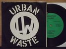 URBAN WASTE - POLICE BRUTALITY EP 7'' RARE 83 PRESS W/ 2 INSERTS NYC HC PUNK KBD