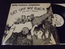 GET OFF MY BACK - PHILLY HARDCORE COMPILATION LP RARE PUNK , YDI , MCRAD KBD