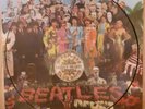 THE BEATLES Sgt Pepper Picture Disk Vinyl Record PSYCHE UK Stereo PHO 7027