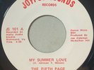 The Fifth Page - My Summer Love / Home Aint Home 45 Joyful Sounds Soul VG
