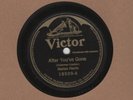 Record: (78 rpm)  Marion Harris  on Label - Victor # 18509  (c.1918)  Very Rare