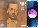 LESTER YOUNG AND HIS ORCHESTRA PRES LP French 1956  ex