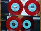 Depeche Mode 4x RED VINYL 7