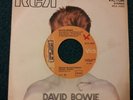 ROCK BEAT DAVID BOWIE 1973 45 RPM PROMO ITA HOLED SLEEVE DRIVE-IN SATURDAY ROUND