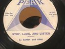 Sandy & Gene McKown-Stop,Look, And Listen/River Of Shame/Rare Country Rockabilly
