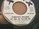 TIMOTHY WILSON DO YOU LOVE ME 45 Northern Soul 45 Grail Veep PROMO hear VG++
