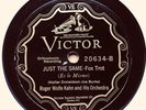 ROGER WOLFE KAHN & HIS ORCH - 'JUST THE SAME’ VICTOR 78 E+, ONE OF HIS BEST