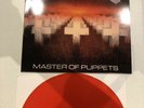 Metallica Master Of Puppets LP Vinyl Rare Red Vinyl - Megadeth Anthrax Slayer