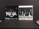 HADES -THE CROSS-45 Single-RARE-Like New 1985-PICTURE SLEEVE .INSERT