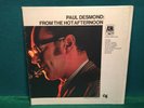 Paul Desmond. From The Hot Afternoon. 1st Pressing  A&M Records SP-3024 Stereo.